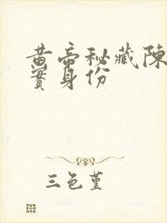 黄帝秘藏陈启真实身份