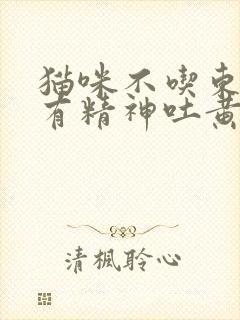 猫咪不吃东西没有精神吐黄水