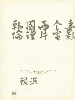 韩国两个妻子的伦理片电影在线观看封面