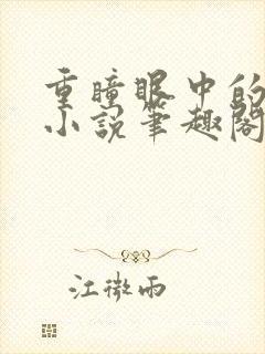 重瞳眼中的完美小说笔趣阁