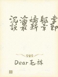 沉沦娇躯常盛小说最新章节更新