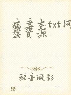 病案本txt网盘资源