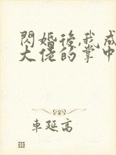 闪婚后,我成了大佬的掌中之物短剧