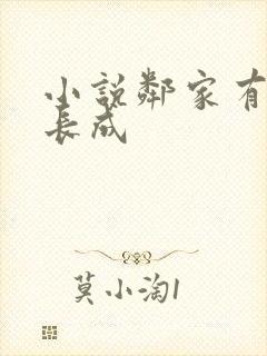 小说邻家有女初长成