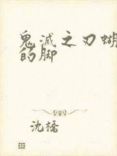 鬼灭之刃蝴蝶忍的脚封面