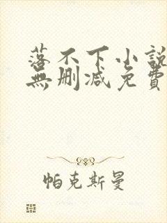 落不下小说全文无删减免费阅读封面