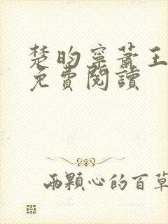 楚昀宁萧王全文免费阅读