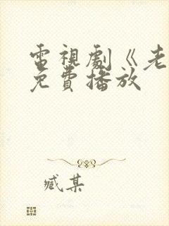 电视剧《老舅》免费播放