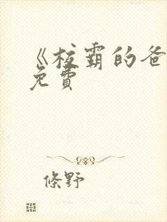 《校霸的爸爸》免费