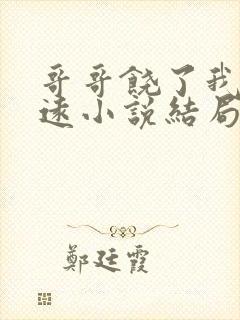 哥哥饶了我徐致远小说结局封面