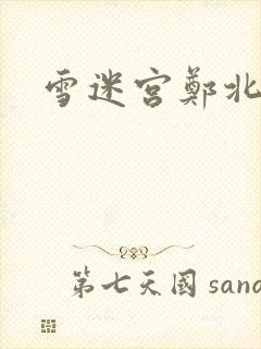 雪迷宫郑北结局