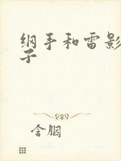 纲手和雷影的本子