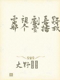 电视剧长路初心哪个台播放