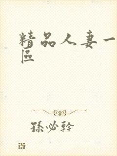 精品人妻一二三区