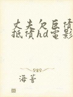 丈夫欠巨债妻子抵债hd电影免费看