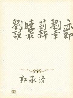 刘晓莉刘亦菲小说最新章节免费阅读封面