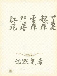 肛门处起了一个疙瘩痒痒是怎么回事封面