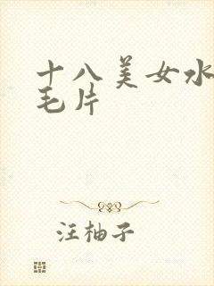 十八美女水真多毛片