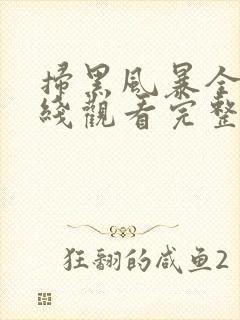 扫黑风暴全集在线观看完整版免费观看国语
