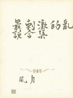 最刺激的乱惀小说合集封面