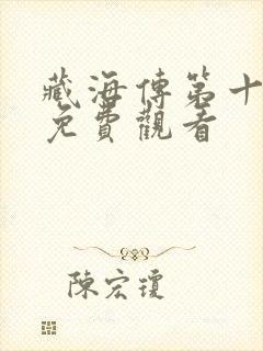 藏海传第十八集免费观看封面