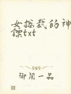 女总裁的神级保镖txt