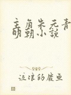 主角朱元青穿越明朝小说封面