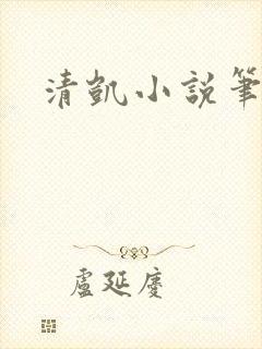 清凯小说笔趣阁