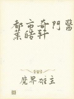 都市奇门医圣 叶皓轩