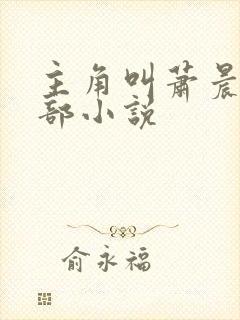 主角叫萧晨的全部小说封面