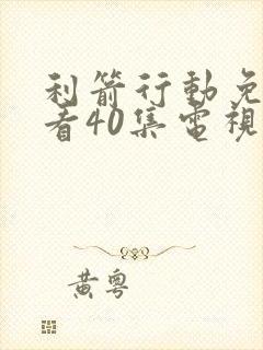 利箭行动免费观看40集电视剧封面