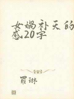 女娲补天的读后感20字