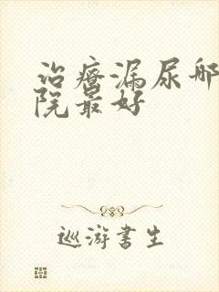 治疗漏尿哪家医院最好