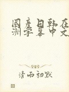 国产日韩在线亚洲字幕中文完整版高清播放