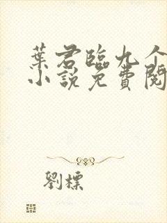 叶君临九个师傅小说免费阅读