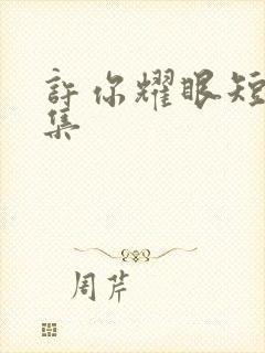 许你耀眼短剧全集