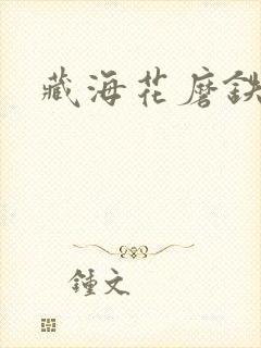 藏海花磨铁