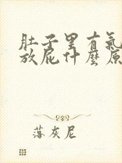 肚子里有气一直放屁什么原因