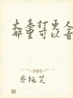 大奉打更人小说哪里可以看完整版