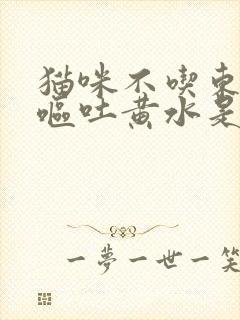 猫咪不吃东西还呕吐黄水是怎么回事