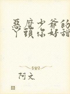 恶魔少爷的专属丫头你好甜 小说封面