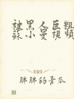 被黑人巨粗进入苏小曼视频