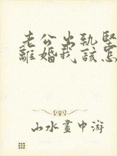 老公出轨坚决要离婚我该怎么办