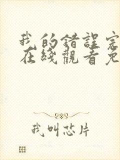 我的错误完整版在线观看免费第一季