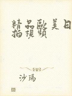 精品欧美日韩偷拍视频