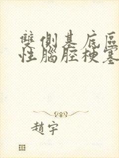 双侧基底区腔隙性脑腔梗塞