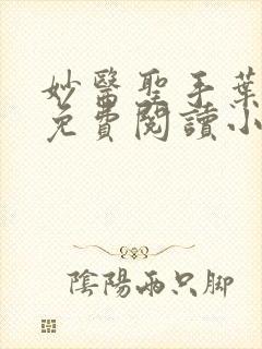 妙医圣手叶皓轩免费阅读小说