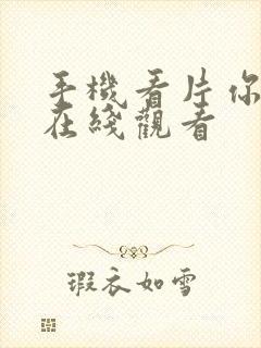 手机看片你懂的在线观看