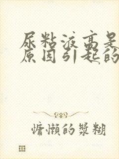 尿粘液高是什么原因引起的