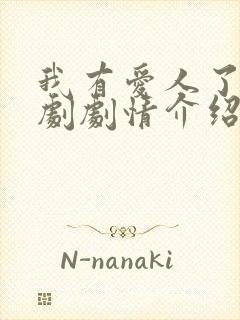 我有爱人了电视剧剧情介绍